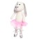 Soft toy "Rabbit Anastasia Ballerina", 20 cm