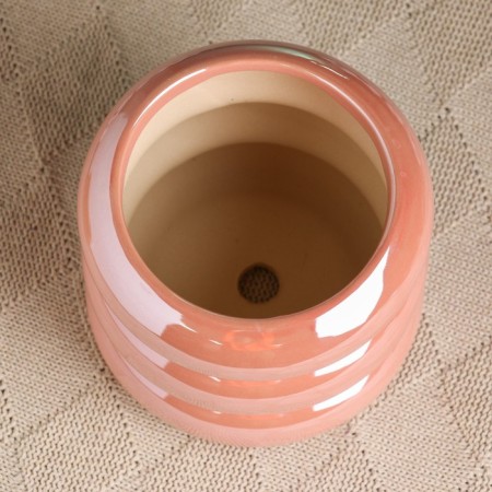 Pot "Hannana" 13x13x11cm, pink-2