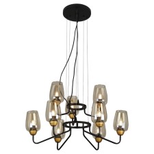 RIVOLI GERA 4065-209, 9HE27, 40W chandelier