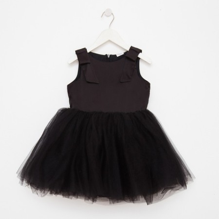 Платье для девочки MINAKU: PartyDress цвет чёрный, рост 116-5