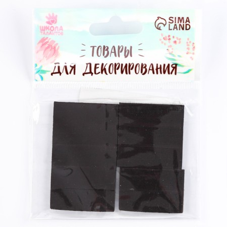 A glue -based magnet "rectangle", 3 x 1 cm, 10 pcs.-6