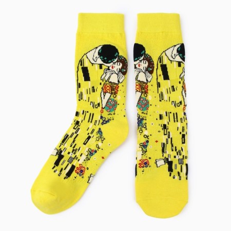 Unisex "kiss" Gustava Klimt, yellow color, size 35-42
