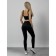 Sports suit female, size 46, black color