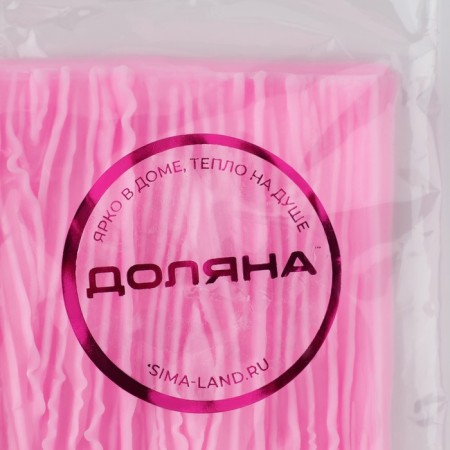 Mold Dolyana "Bark of Tree", silicone, 10.5 × 10.3 × 0, 3 cm, pink color-6