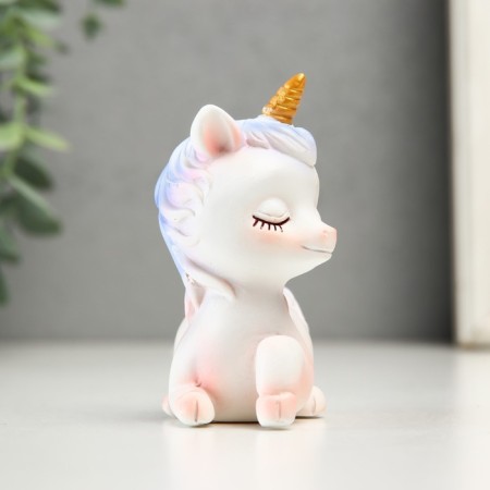 Souvenir Polystone "Cute Unicorns" set 2 pcs 7x4x8, 7x4x8 cm-2