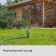 Spray, circular, 29 cm, under hoses 1/2, 3/4 ", with a peak, plastic, Greengo