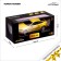 Metal machine BMW M4 Coupe, 1:32, inertia, doors open, yellow color