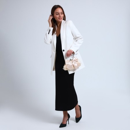 Clamp bag on the farmar, beige color-5