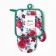 Kitchen set 2 pr. Dolyana rose grab 17*17cm, mittens-output 26*16 cm, 100%p/e