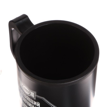 Thermal circle, 450 ml, car "real man", retains heat 2 hours, 12 x 17 cm-3