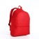 A backpack on the zipper is youth, external pocket, red color