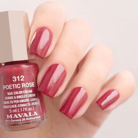 Nail polish Mavala, tone 312 Poetic Rose-1