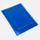 Folder for documents, 4 sets, blue color