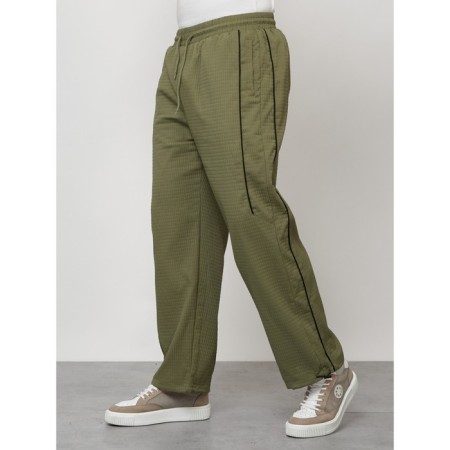Male tracksuit, size 50, khaki color-5