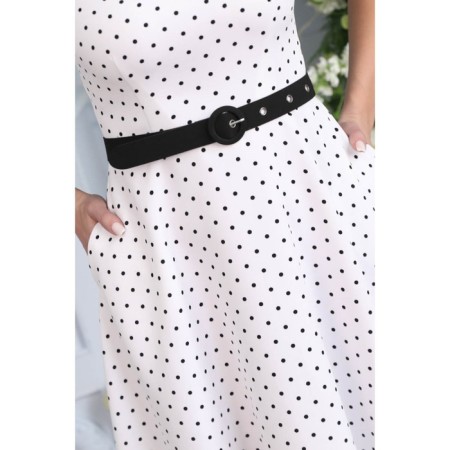Female dress, size 50, white color-13