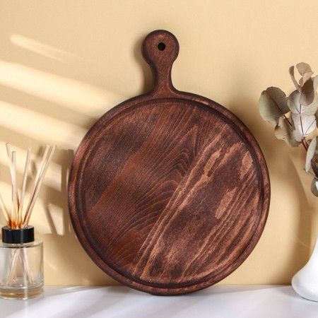 Board for feeding with ADELICA handle, D = 25 cm, dark beech