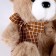 Soft toy "Mishutka", 23 cm, brown color