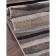 Rectangular carpet Merinos Ibiza, size 80x150 cm, color BEIGE-BLACK