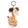 Soft toy nici "giraffe gin", keychain