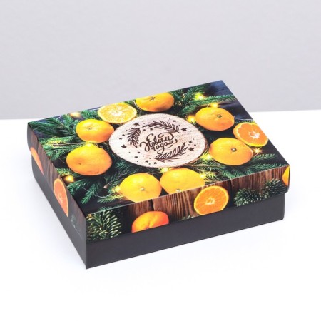 Gift box team "Happy holiday", 16.5 x 12.5 x 5.2 cm-6