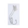 Hook furniture tundra TKT002, three -rod, chrome