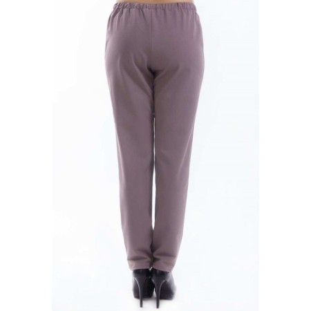 Female suit, size 42, lilac color-3