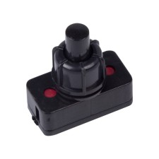 Capter-Knopka 250V 1A (2C) On-OFF Black (PBS-17A2) (for table lamp) Rexant