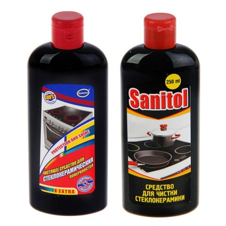 Sanitol glass ceramics cleaning, 250 ml