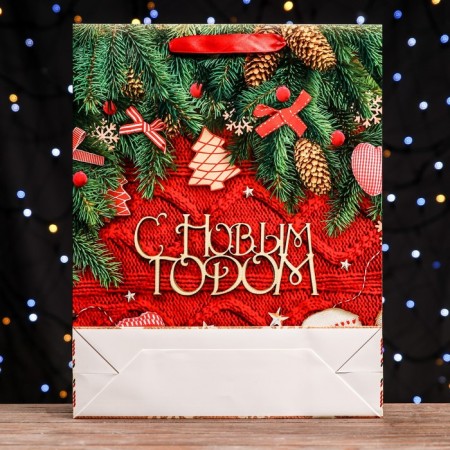 Laminated vertical "Knock" package, 33 x 42 x 10 cm-3