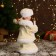 Snow Maiden "Burnt Rombic" with backlight, moves, 30 cm, beige
