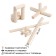 Game "Towards", Birch, D = 3.5 cm, 3 cm, l = 10.8 cm, 56.3 cm