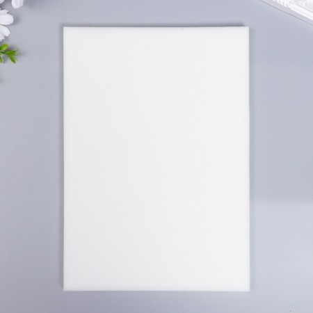 Foamine for creativity "white" thickness 1 cm 21x30 cm-2