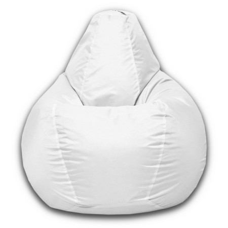 The hand-bag “pear” is positive, size l, diameter 80 cm, height 100 cm, oxford, white color-1
