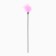 Pushwoman teaser with a bell "firefly", pink