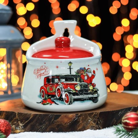 Solonka Dolyana Happy New Year, 600 ml, 14 × 10 × 14 cm-1