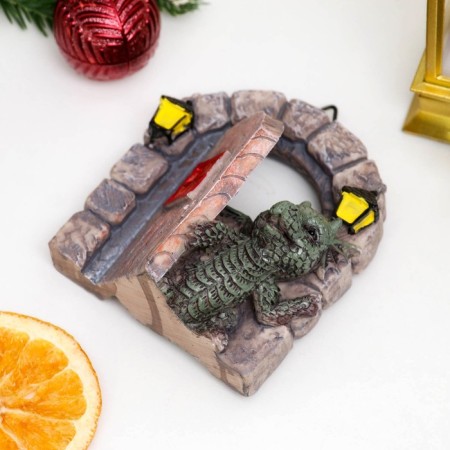 Suspended decor "Dragon Welcome" 10x9x6cm-1