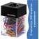 BRAUBERG interception dispenser, magnetic (colored paper clips: 100 pieces, 28 mm)
