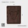 Board of dishes with bloodstream Wild Kitchen "Bull", 35 × 28 × 2.5 cm, dark beech