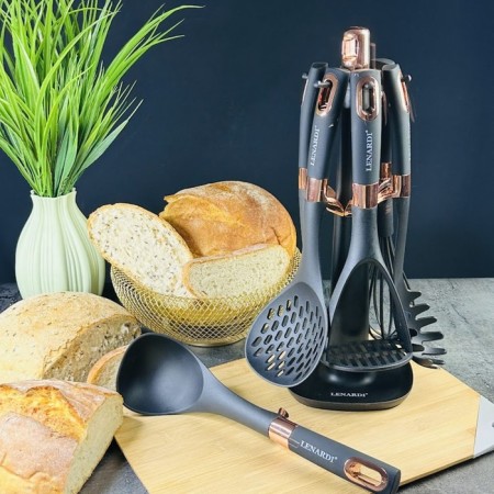 A set of kitchen utensils Lenardi, on a stand, 7 items
