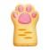 Sharpen Double cat's paw mix, with a mirror