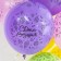Shar Latex 12 ’’ “Happy Birthday! Fashionable pattern ", pastel, 5-hand, set 25 pcs., Mix