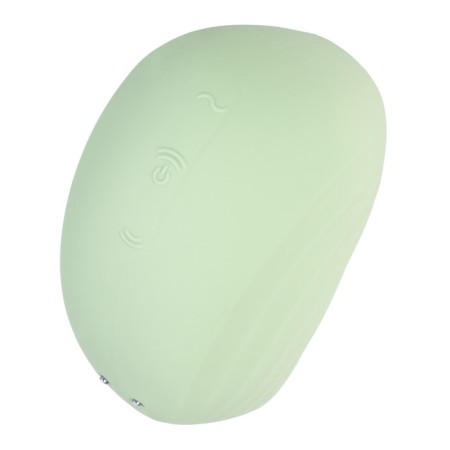 Vacuum-wave contactless stimulator of the Satiffyer Pearl Diver, silicone, green color-13