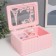 Musical Mechanical Musical Casket "Little Paris" Pink 12.5x17.5x8 cm