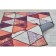 Rosetta Dzhtal carpet, size 100x150 cm, print triangles