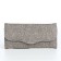 Women's wallet on magnet, gray color