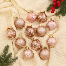 Set of balls plastic D-5 cm, 12 pcs 