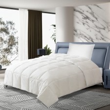 Arya Home Airloft blanket, size 155x215 cm, white color