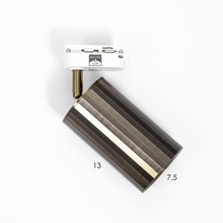 TRUKAL LOMK "Aliser" GU10 220V bronze 7.5x7.5x20 cm-11