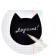 Block with a sticky edge of 70 x 70 mm, figured, Phoenix "Cat", 80 sheets + handle