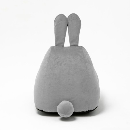 Milk-Milk chair, size 80x90 cm velor, color gray color-3